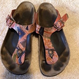 Birkenstock’s Papillio Sandals - multi-colored.